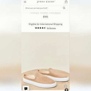 Jenni Kayne Suede Slider Sneaker 38